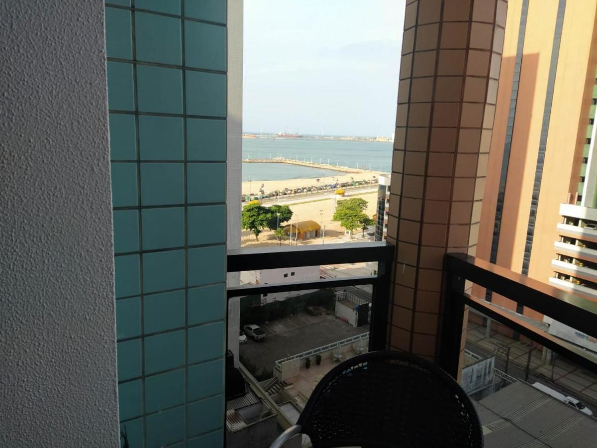 Flat Vista Mar No Meireles Na Beira Mar De Fortaleza 905 Exterior foto